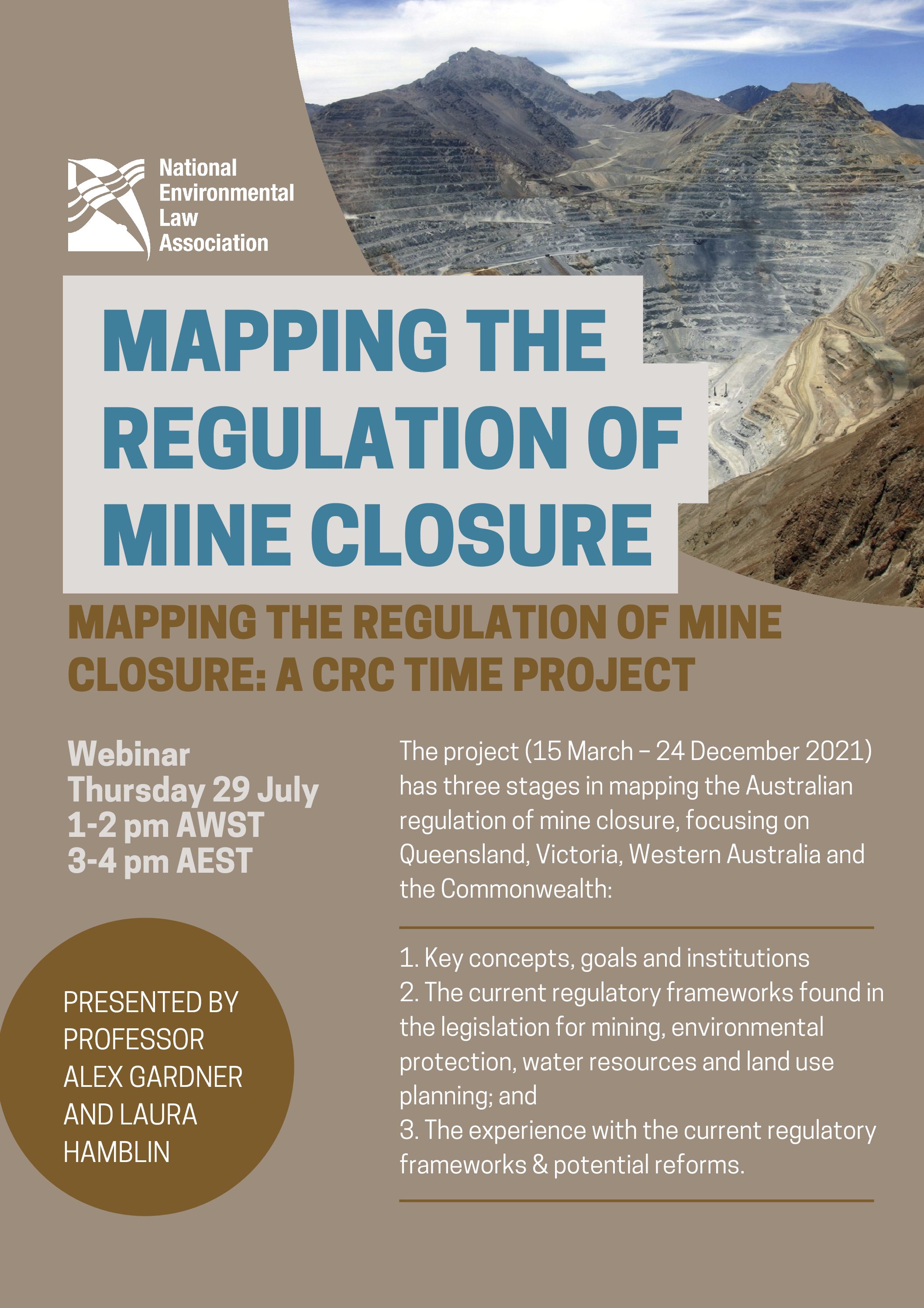 Mapping the regulation of mine closure National Environmental Law
