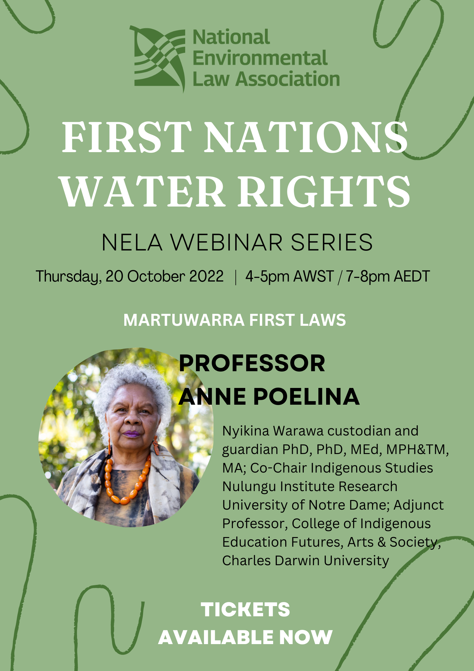 NELA inar Series First Nations Water Rights National